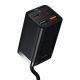 7. Baseus GaN3 Pro fast charger GaN 2 x USB Type C / 2 x USB 65W PD, QC4.0+, AFC, PPS + cable USB Type C - USB Type C 1m black (CCGP040101)