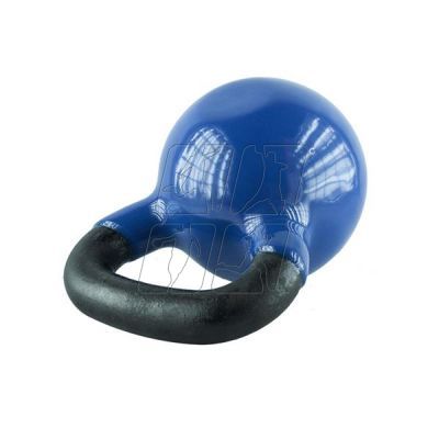 5. Kettlebell iron covered with vinyl HMS KNV08 BLUE