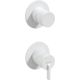 Concealed shower tap with shower diverter