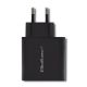 5. QOLTEC WALL CHARGER 42W | 5-20V | 2.25-3A | USB TYPE C PD | USB | BLACK