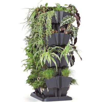 16. VERTICAL GARDEN FLOWER BED STANDING ANTHRACITE