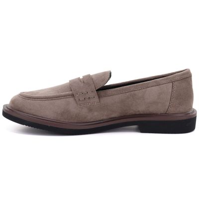 3. Women's suede lords shoes beige Vinceza 62335