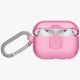 2. Uniq Glase Pro Case for AirPods Pro 3 Lock Case - Transparent Pink