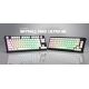 17. HATOR Skyfall 65 MAG ULTRA 8K Gaming Keyboard USB QWERTY US English Black, White