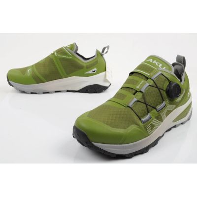 8. Aku men's trial trekking shoes Furiosa BOA Gore-tex Vibram fashionable green