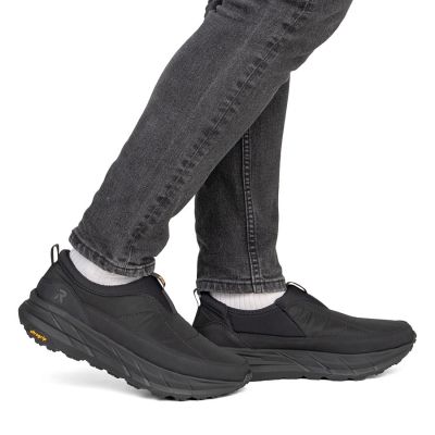 12. Men's slip-on shoes black Rieker U4503-00