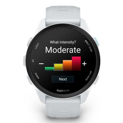 5. Garmin Forerunner 70 42.6 mm Whitestone