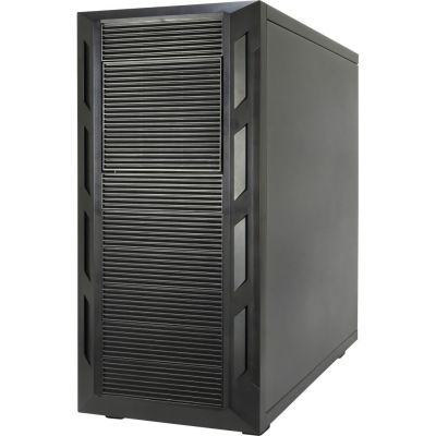 3. Inter-Tech 88887382 computer security and mounting system, Micro Tower, Black