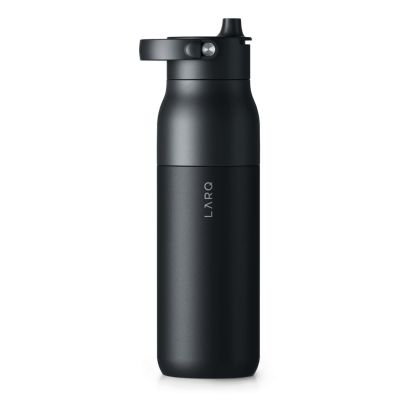 6. LARQ Bottle PureVis 2 - intelligent, self-cleaning filter bottle, UV-C light 680ml (obsidian black)