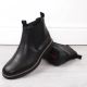 9. Rieker M RKR634 comfortable insulated leather ankle boots, black