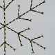 4. DECORATIVE HANGING SNOWFLAKE WITH 470 LEDS, WARM WHITE