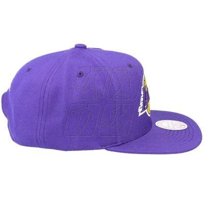 3. Mitchell & Ness NBA Cap Los Angeles Lakers Top Spot Snapback Hwc Lakers HHSS3256-LALYYPPPPURP