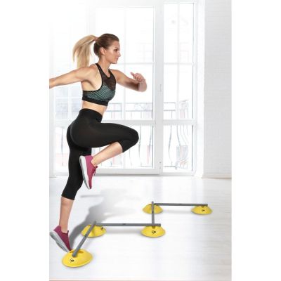 36. TRAINING HURDLES EXERCISE HURDLES 16 PCS DUNLOP