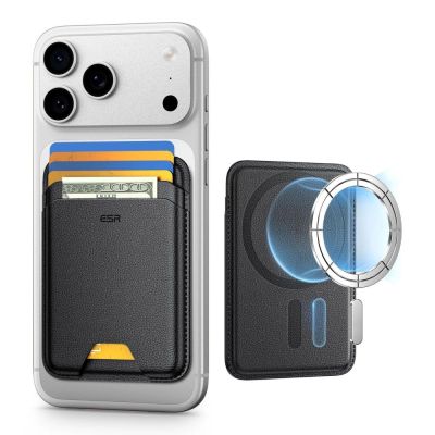 ESR Classic RFID Magnetic Wallet MagSafe for Phone - Black