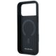 7. Mercedes Leather 3D MagSafe Case for iPhone 18 Pro / 17 Pro - Anthracite