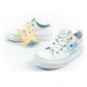 8. Leomil children's sports shoes Stitch sneakers comfortable light white