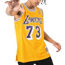 Mitchell &amp; Ness Los Angeles Lakers NBA Swingman Jersey Lakers 1998 Dennis Rodman M SMJYCP20064-LALGOLD98DRD