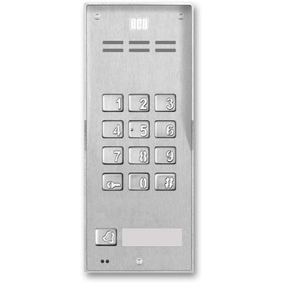 ACO FAM-P-1NPZSACC NT surface-mounted panel 1-tenant, key-fob reader, combination lock.