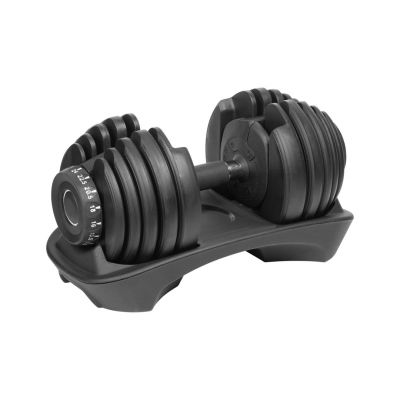 2. Cast iron adjustable dumbbell 24 kg REBEL ACTIVE