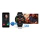 18. VELTORI VT160-1 Smartwatch Black Silicone Strap