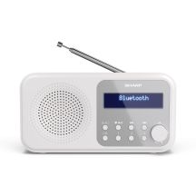Sharp DR-P420 DR-P420WHP Portable Radio White