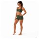 2. Women's Cropped Top ARMY GREEN COMBATWEAR | DBX Bushido