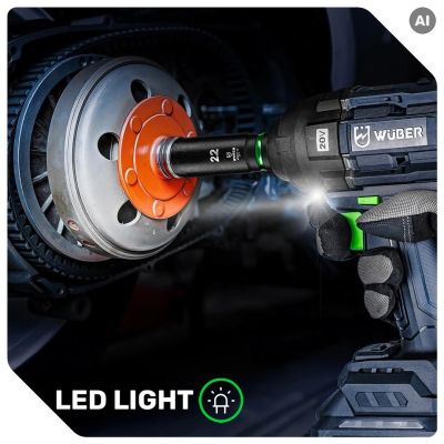 9. 20V Brushless Impact Wrench W04604 WUBER