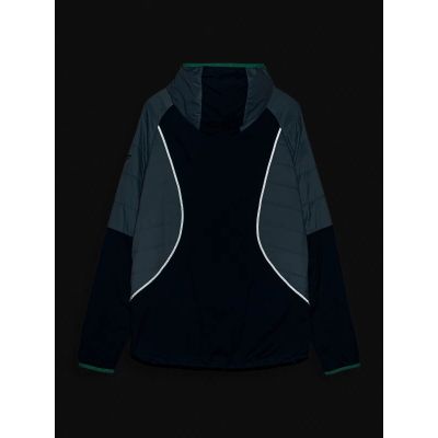 5. Men's trekking jacket with primaloft® black insulation eco filling 4F 4FSS23TDJAM101-34S