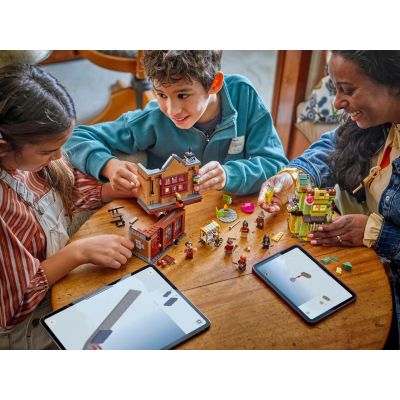 8. LEGO Harry Potter 76452 Branded Quidditch Equipment and Ice Cream Shop