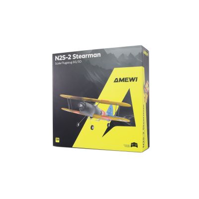 10. Amewi AMXFlight N2S-2 Stearman 360 mm 6G/3D 6-Channel RTF 14+