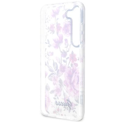 7. Guess GUHCS23SHCFWST S23 S911 white/white hardcase Flower Collection