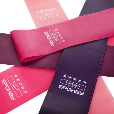 6. Spokey exercise band set 5 pcs 928944