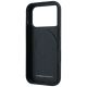 7. BMW M Quadrille Kevlar Metal Logo MagSafe Case for iPhone 17 Pro / 18 Pro - Black