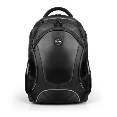 Port Designs Courchevel Backpack Black Nylon Hiking Backpack