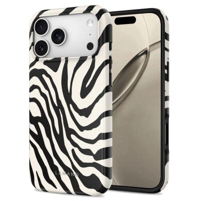 2. Tech-Protect Lamano MagSafe case for iPhone 18 Pro / 17 Pro - white and black