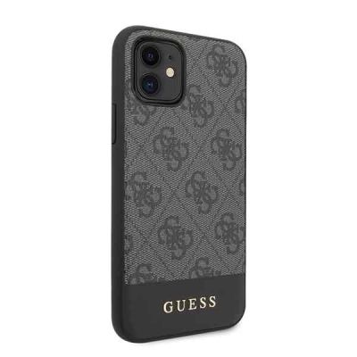 5. Guess 4G Stripe Collection case for iPhone 11 6.1" / Xr - gray