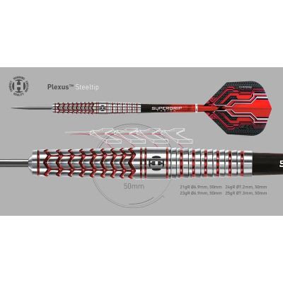 12. Harrows Plexus 90% Steeltip darts HS-TNK-000013335