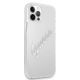 4. Guess GUHCP12LKTRSVSI iPhone 12 Pro Max 6.7" Transparent hardcase Vintage Script Silver