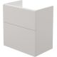 Washbasin cabinet without countertop