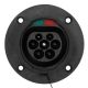 2. AKYGA EV TYPE 2 3-PHASE MALE SOCKET AK-SC-E26