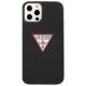 3. Guess GUHCP12MPCUCTLBK iPhone 12/12 Pro 6.1" black/black hardcase Triangle Collection