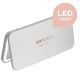 Cosmetic mirror with LED diode, white, KZ2010 CONCEPT