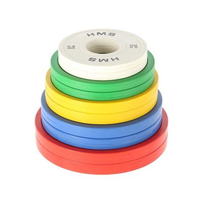 3. Bumper Olympic Plate Set 2x (0.5kg, 1kg, 1.5kg, 2kg, 2.5kg) HMS CBRS Set