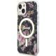 2. Guess GUHMP14MHCFWSK iPhone 14 Plus 6.7" black/black hardcase Flower MagSafe