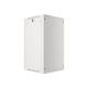 7. Lanberg WF01-6622-10S single-section cabinet (22U; 1080mm / 600mm / 600 mm; wall-mounted; Glass; 19''; gray)