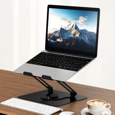 9. MEDIA-TECH ADJUSTABLE, ROTATABLE, ERGONOMIC LAPTOP STAND ROTO MT2662