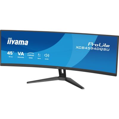 5. iiyama ProLite XCB4594DQSU-B1 computer monitor 113 cm (44.5") 5120 x 1440 px Dual QHD LED Black