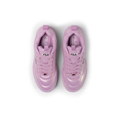 2. Fila Superbubble women's sports shoes sneakers purple fashionable comfortable lightweight