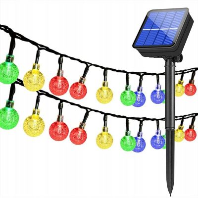 3. SOLAR GARDEN LAMP GARLAND SOLAR CHAIN 4.9M 40LED MULTICOLOR