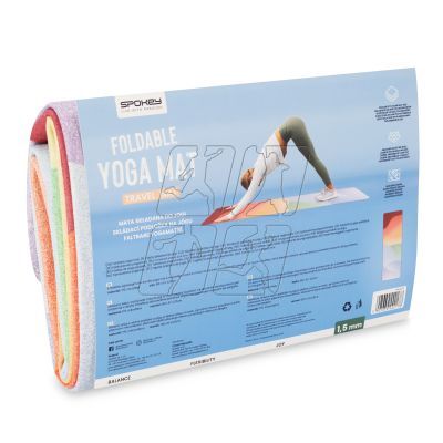 7. Spokey Travel Yoga Mat SPK-944217 